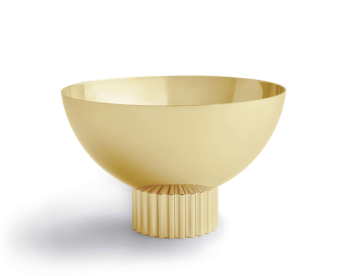 Striations Nut Bowl Gold | DSHOP