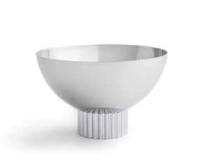 Striations Nut Bowl Silver | DSHOP