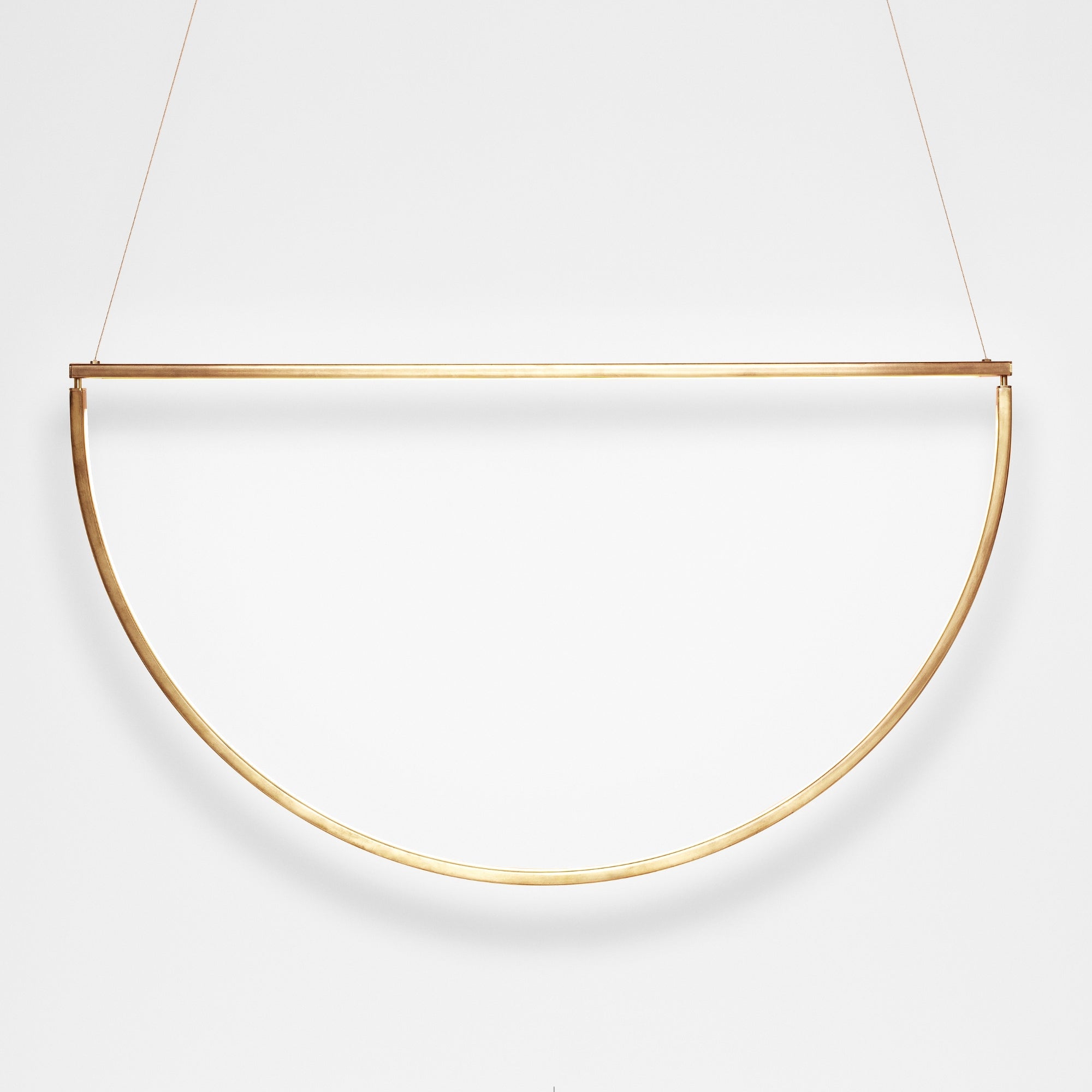 AlexAllen Chord Pendant Lights in Brass | DSHOP