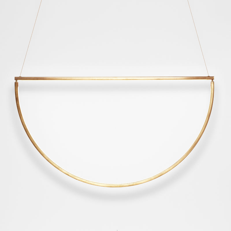 AlexAllen Chord Pendant Lights in Brass | DSHOP