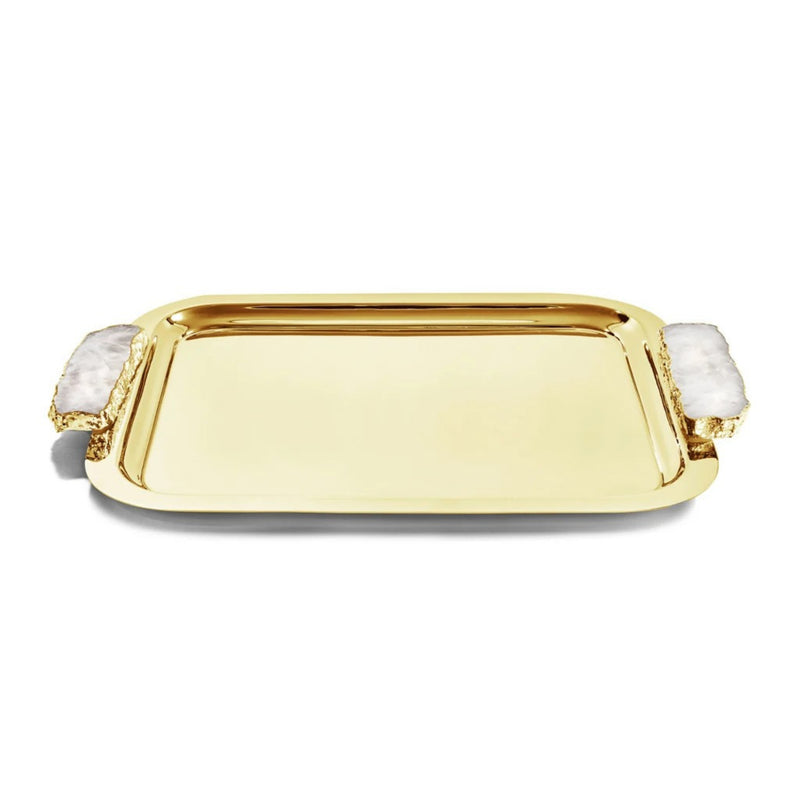 Anna New York Hospitality Tray – 24K Gold-Plated Tray
