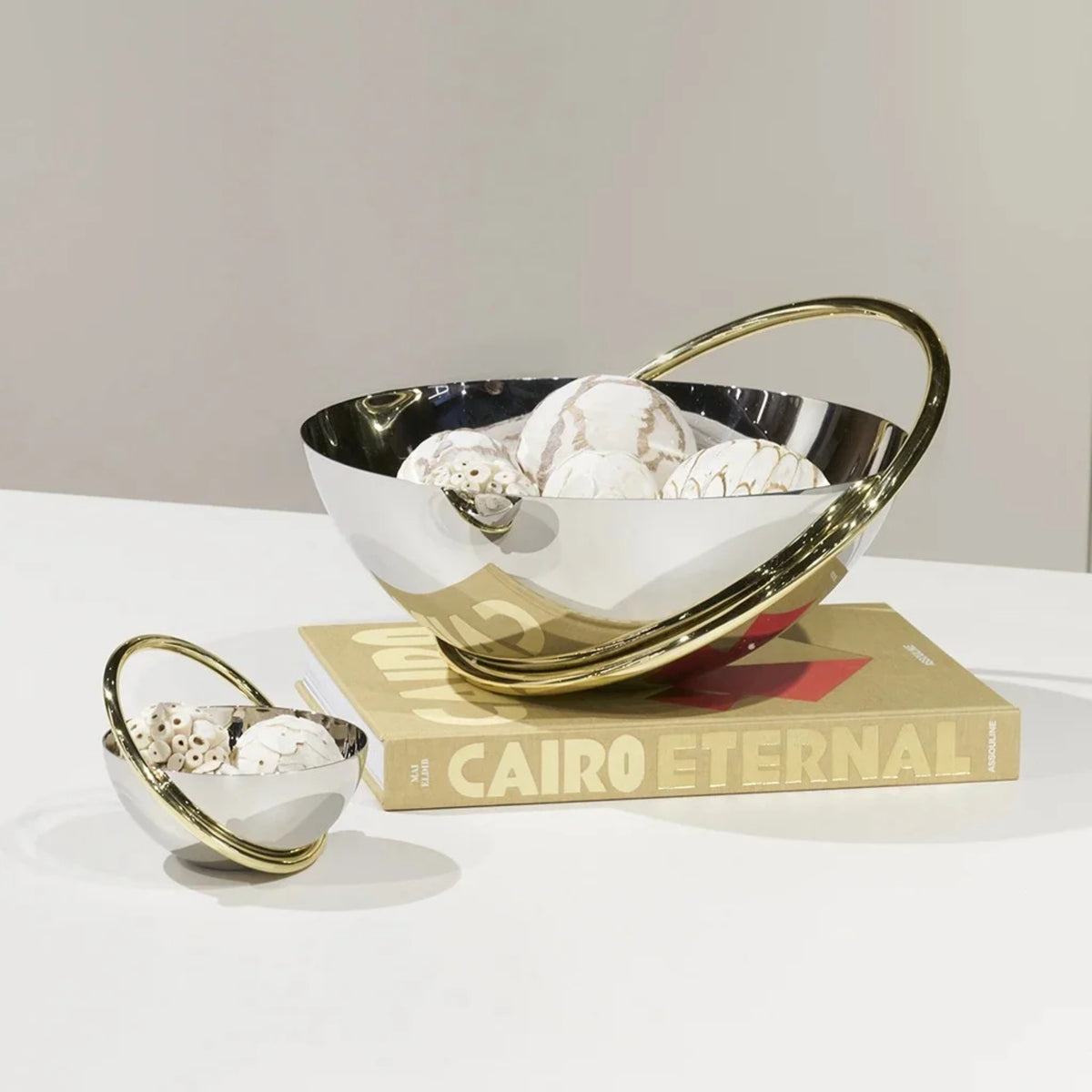 Anna New York Ring Fruit Bowl – Luxury Bowl in Stainless Steel