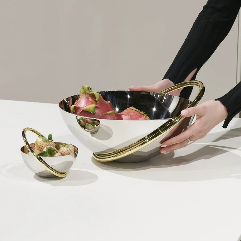 Anna New York Ring Fruit Bowl – Elegant Bowl in Stainless Steel