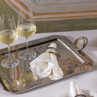 Anna New York Ring Napkin Rings – Stainless Steel and Brass Napkin Rings