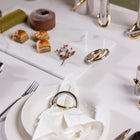 Anna New York Ring Napkin Rings – Stainless Steel Napkin Rings