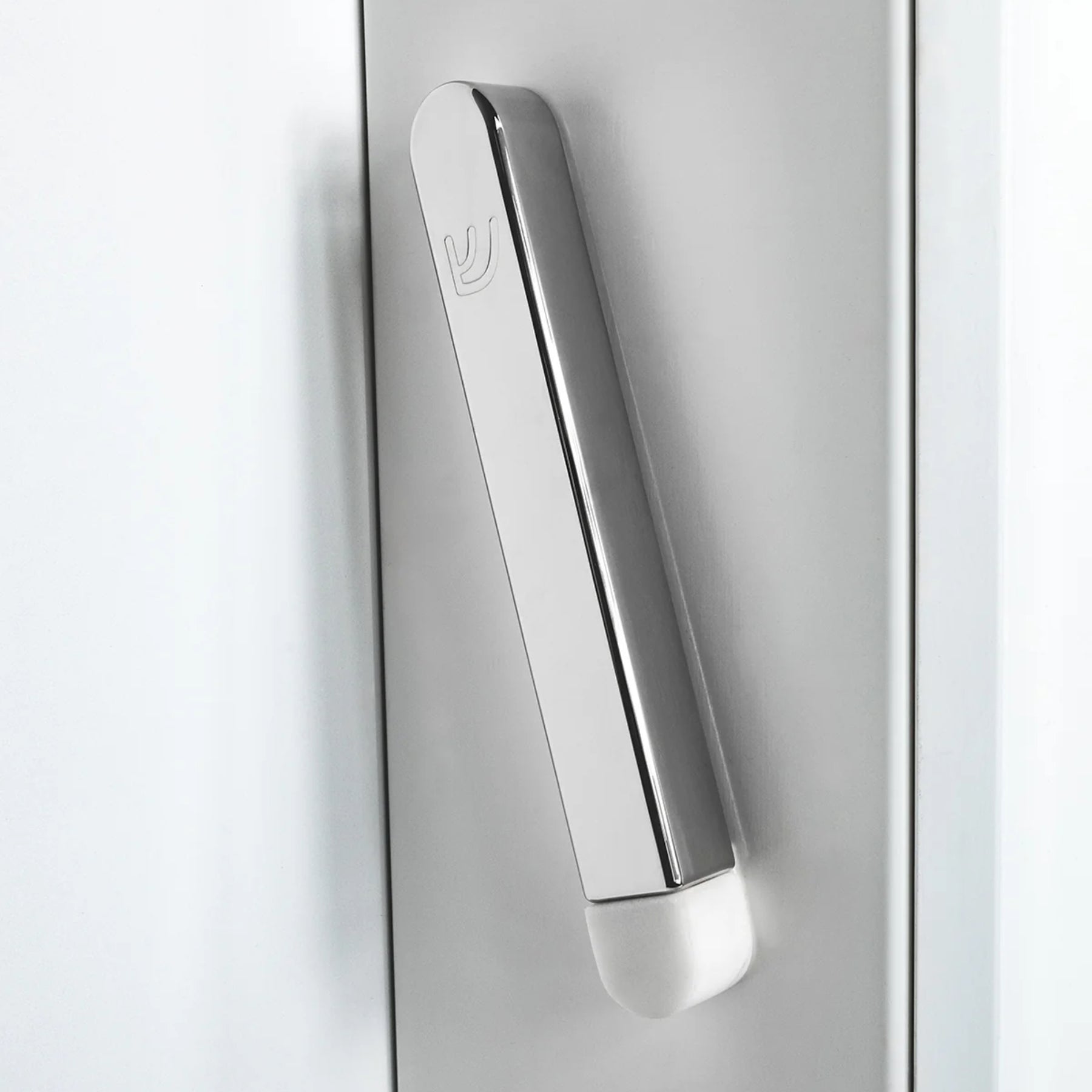 Modern Silver Mezuzah