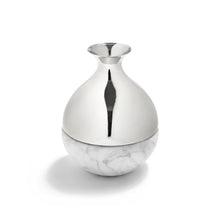 Dual Bud Vase - Carrara / Nickel | DSHOP