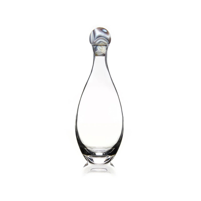 Elevo Decanter - Crystal and Smoke Agate | DSHOP