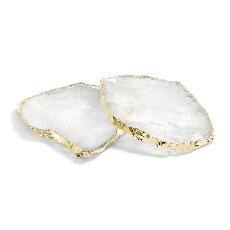 Kivita Coasters - Crystal / Gold | DSHOP