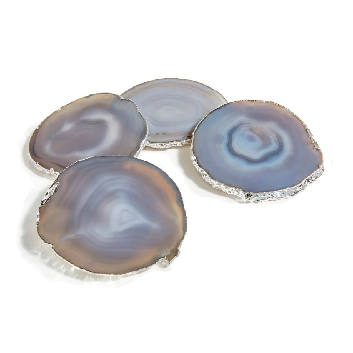 Lumino Coasters - Smoke & Silver | DSHOP