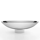 Striations Fruit Bowl Silver | DSHOP