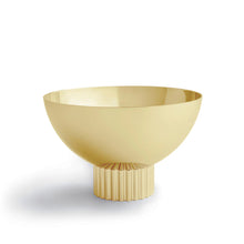 Striations Nut Bowl Gold | DSHOP