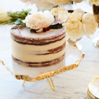 Torta Cake Stand - Crystal / Gold