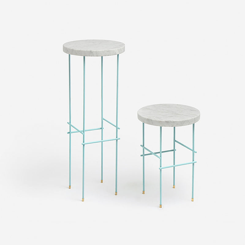 Carrara Marble Marblelous Pedestals | DSHOP