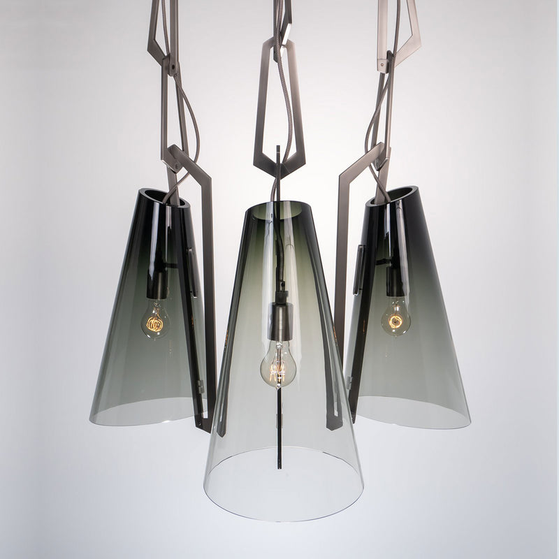 Smoke Glass Chandelier | DSHOP