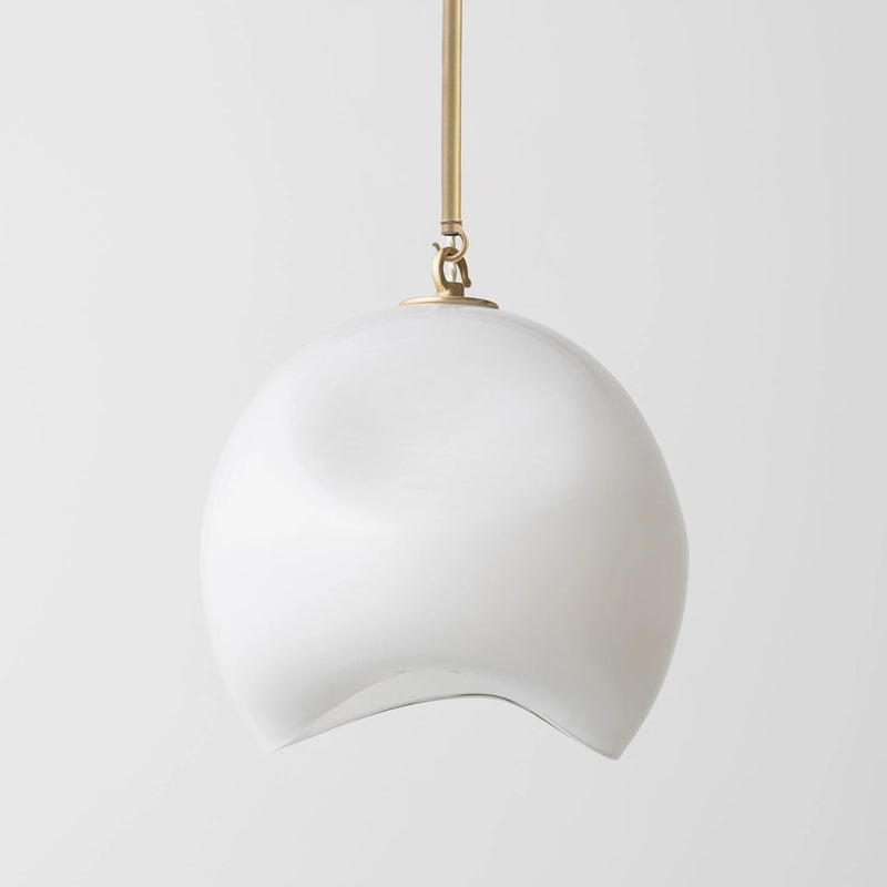 Avram Rusu Small Leidyi Pendant – Brass Stem Pendant