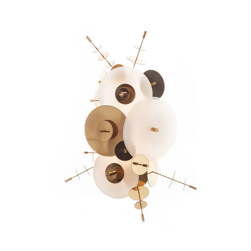Confetti Sconce  - Cream/Opaline/Brass | DSHOP
