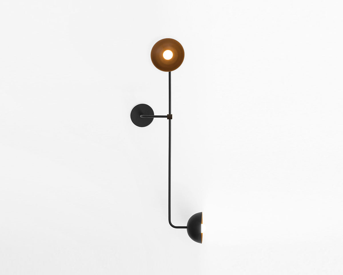 Black Industrial Wall Lamp | DSHOP