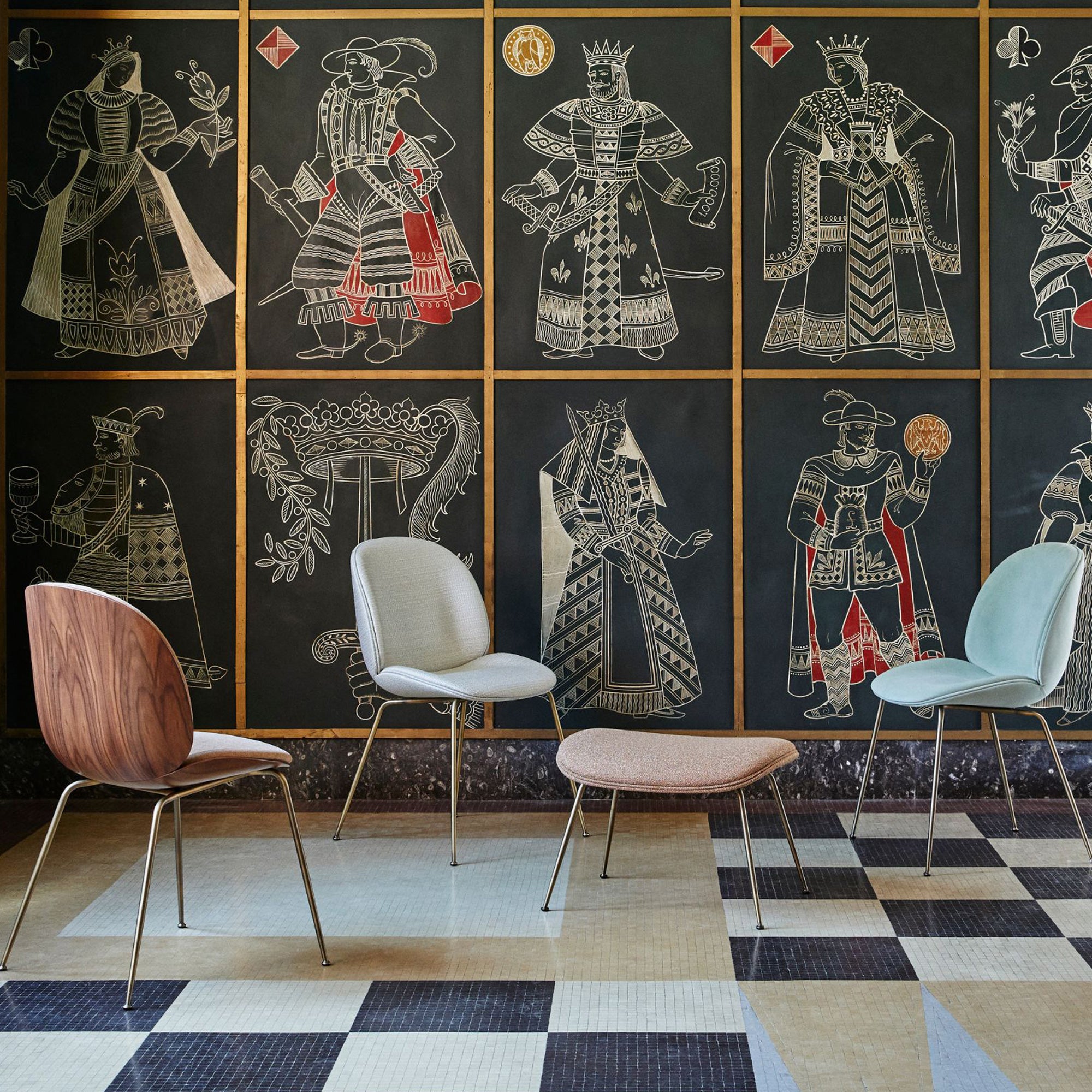 Wood Back Beetle Chair | DSHOP