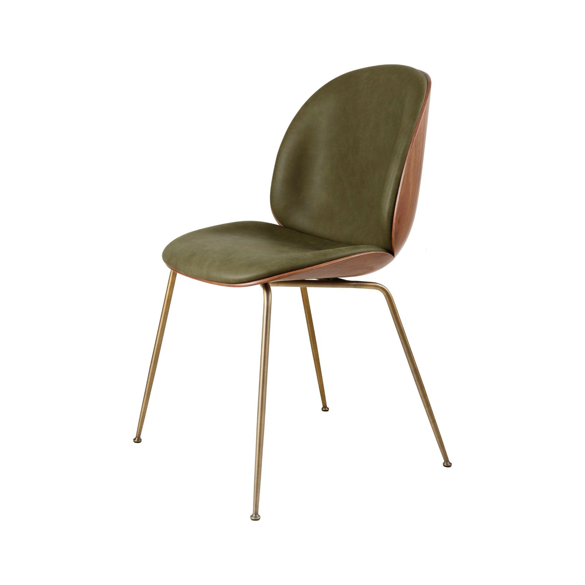 Gubi Beetle Dining Chair 3D Veneer - Walnut by GamFratesi | DSHOP