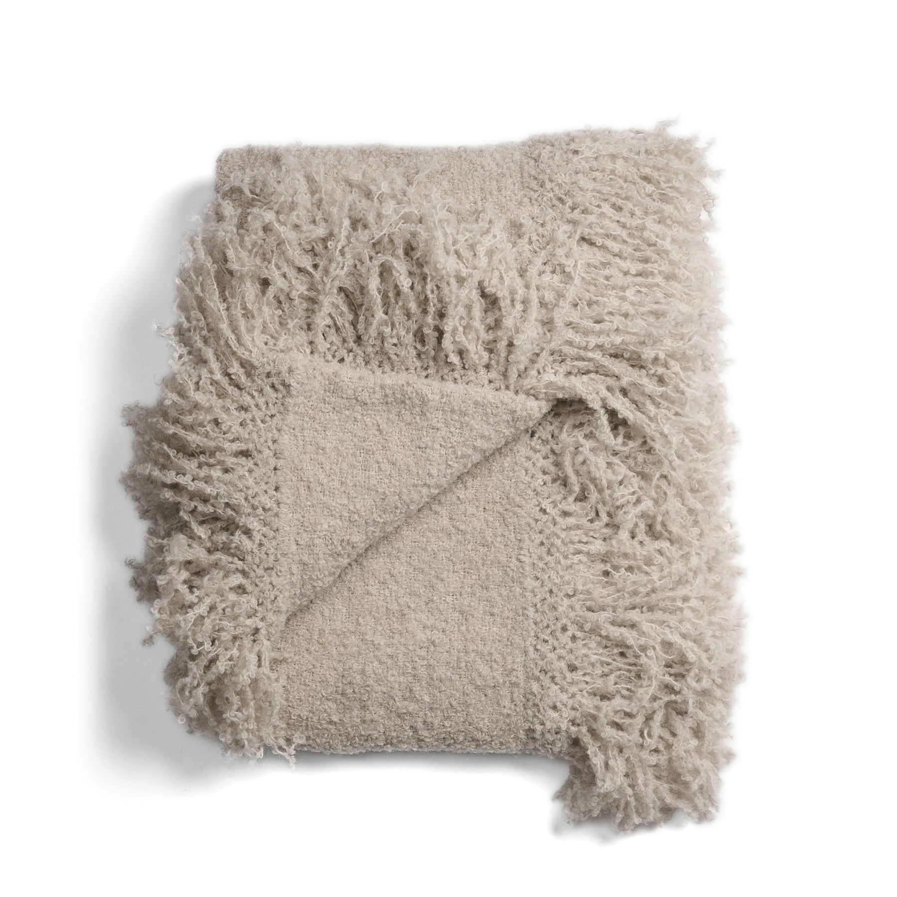 Luxury Beige Throw | DSHOP