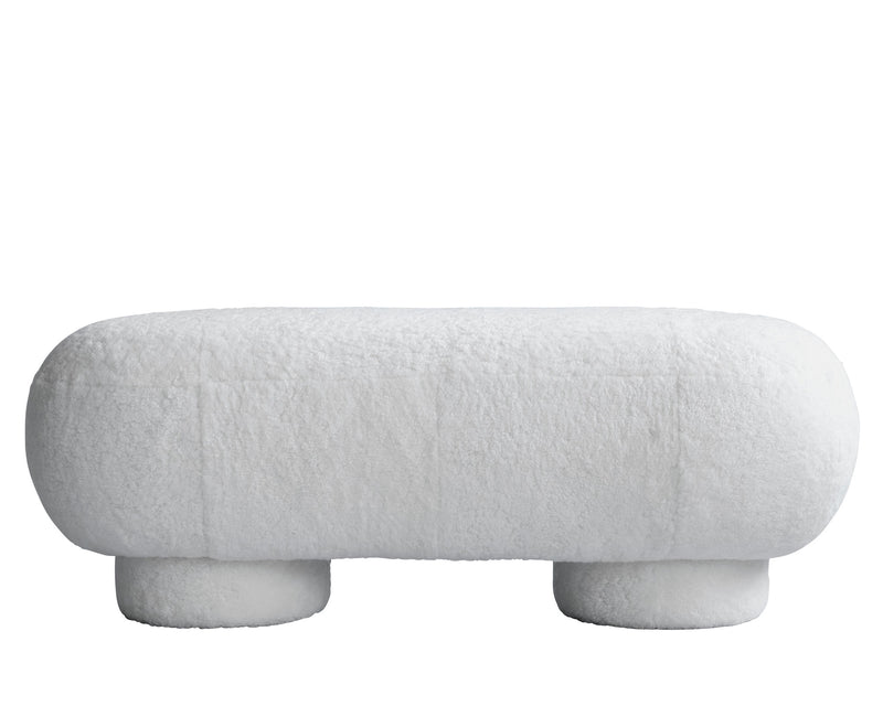 Big Foot Bench, Sheepskin | DSHOP