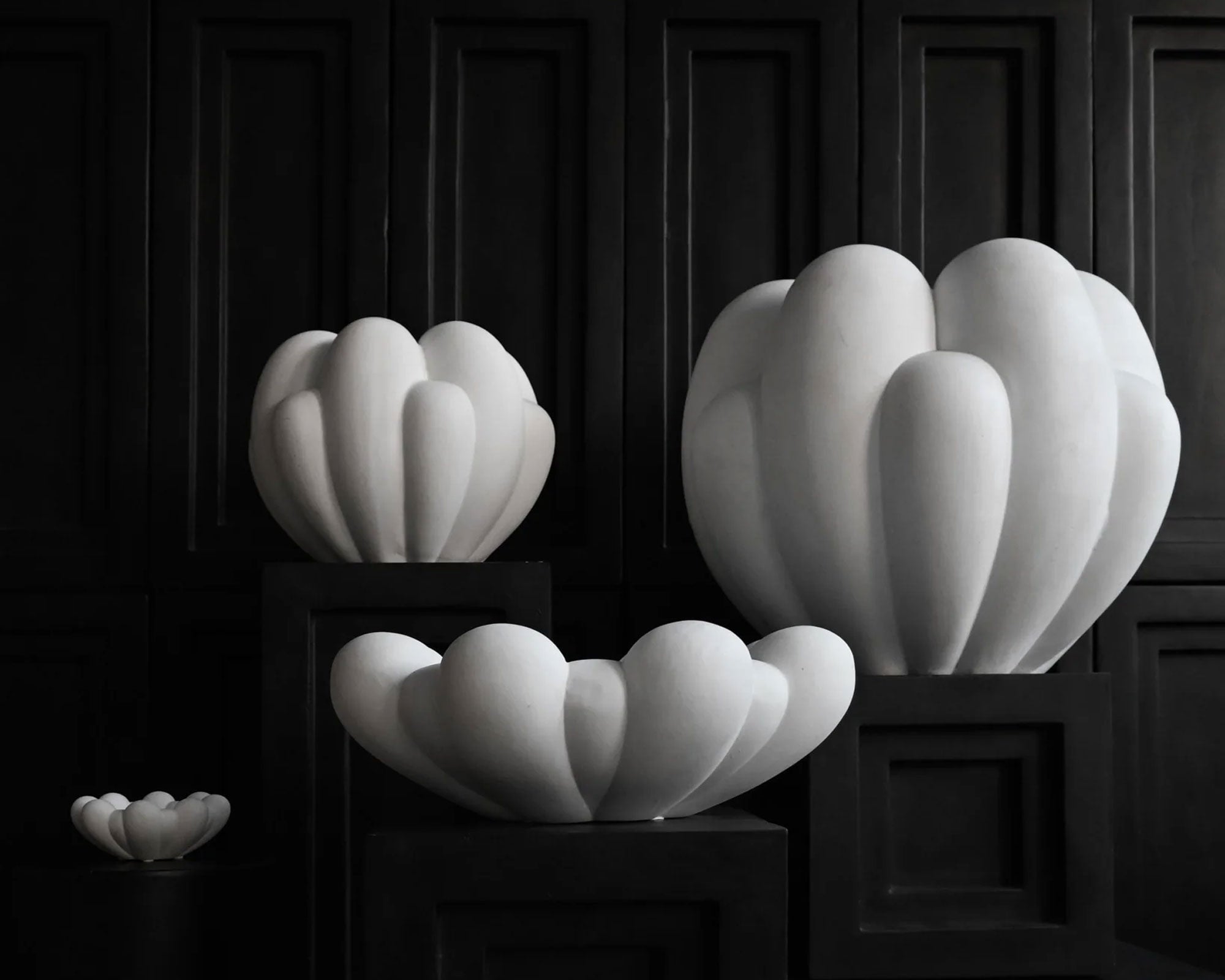 Bloom Vase - Big, Bone White Ceramic | 101 Copenhagen at DSHOP