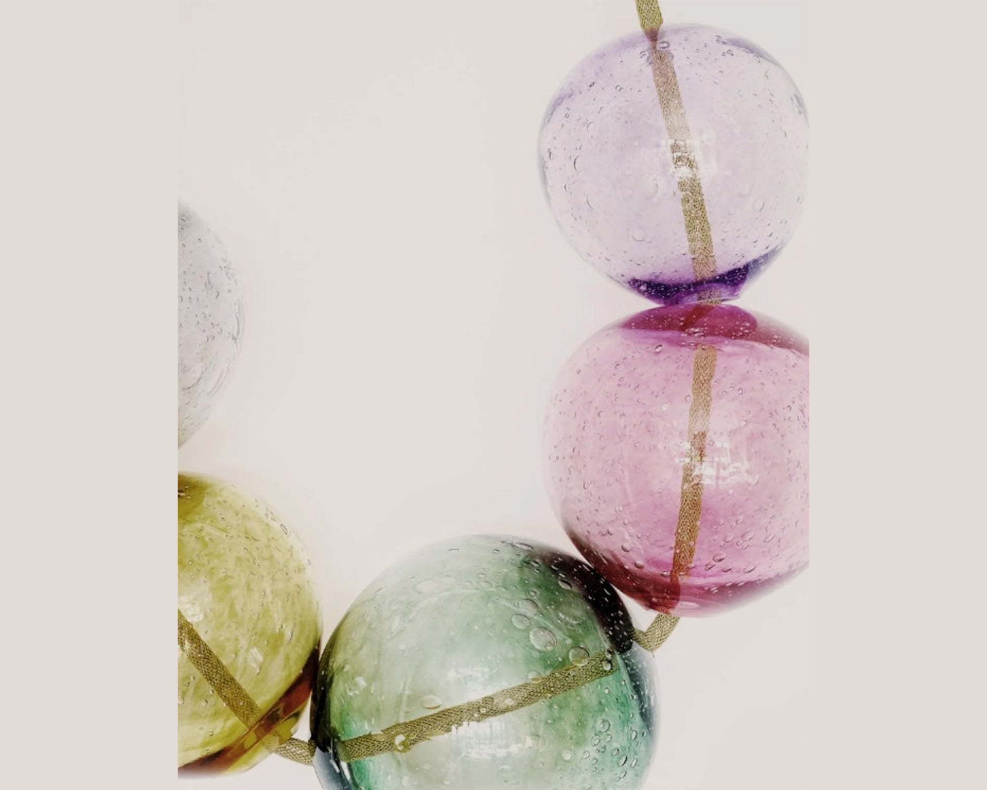 Blown Glass Bubbles - Pink by Corinne van Havre of LaLouL | DSHOP
