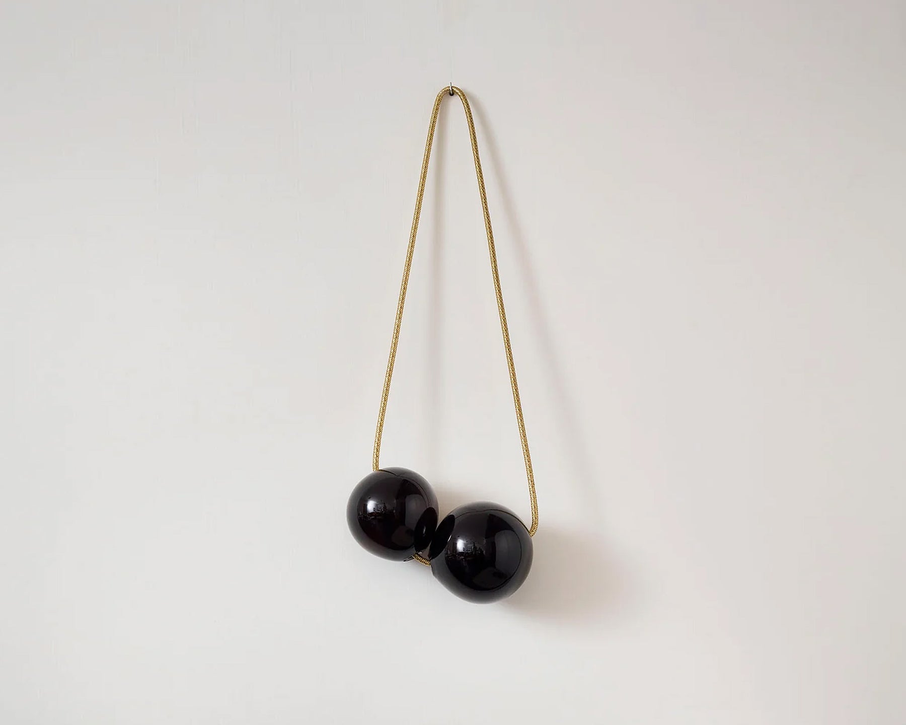 Blown Glass Cherry Bubbles - Black | DSHOP