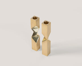 Modern Brass Candle Holders | DSHOP