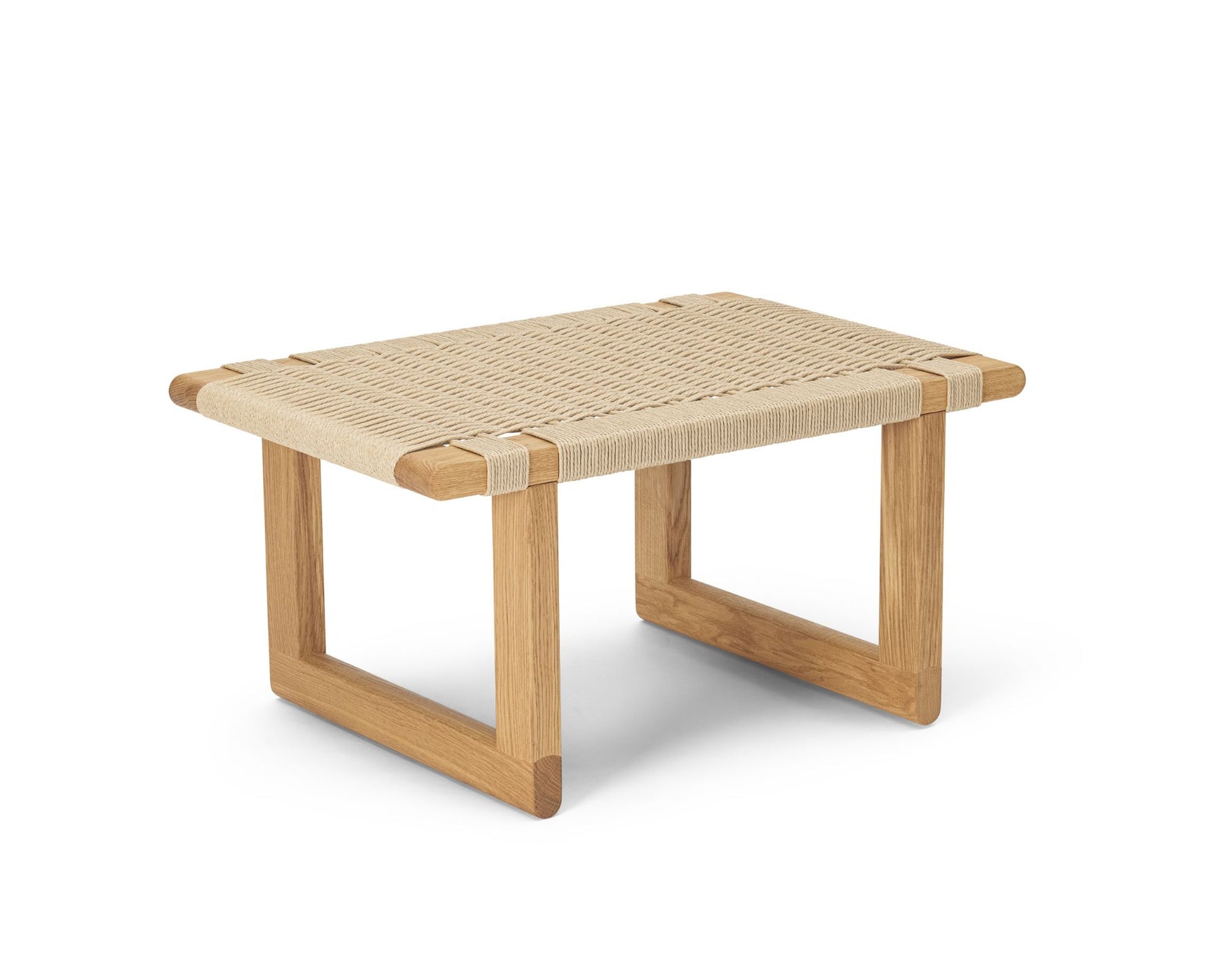 Oak Wood Bench With Paper Chord | DSHOP