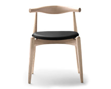 Oak Soap Dining Chair With Leather Seat | DSHOP