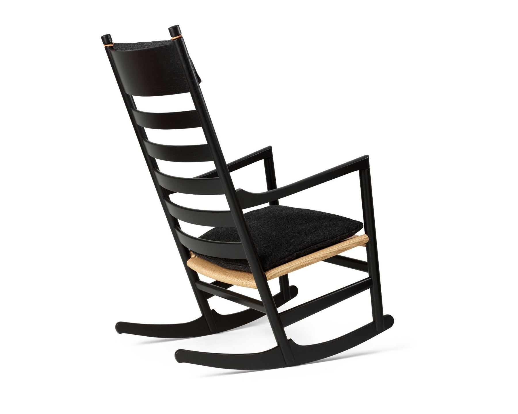 CH45 Rocking Chair - Black Wood | DSHOP