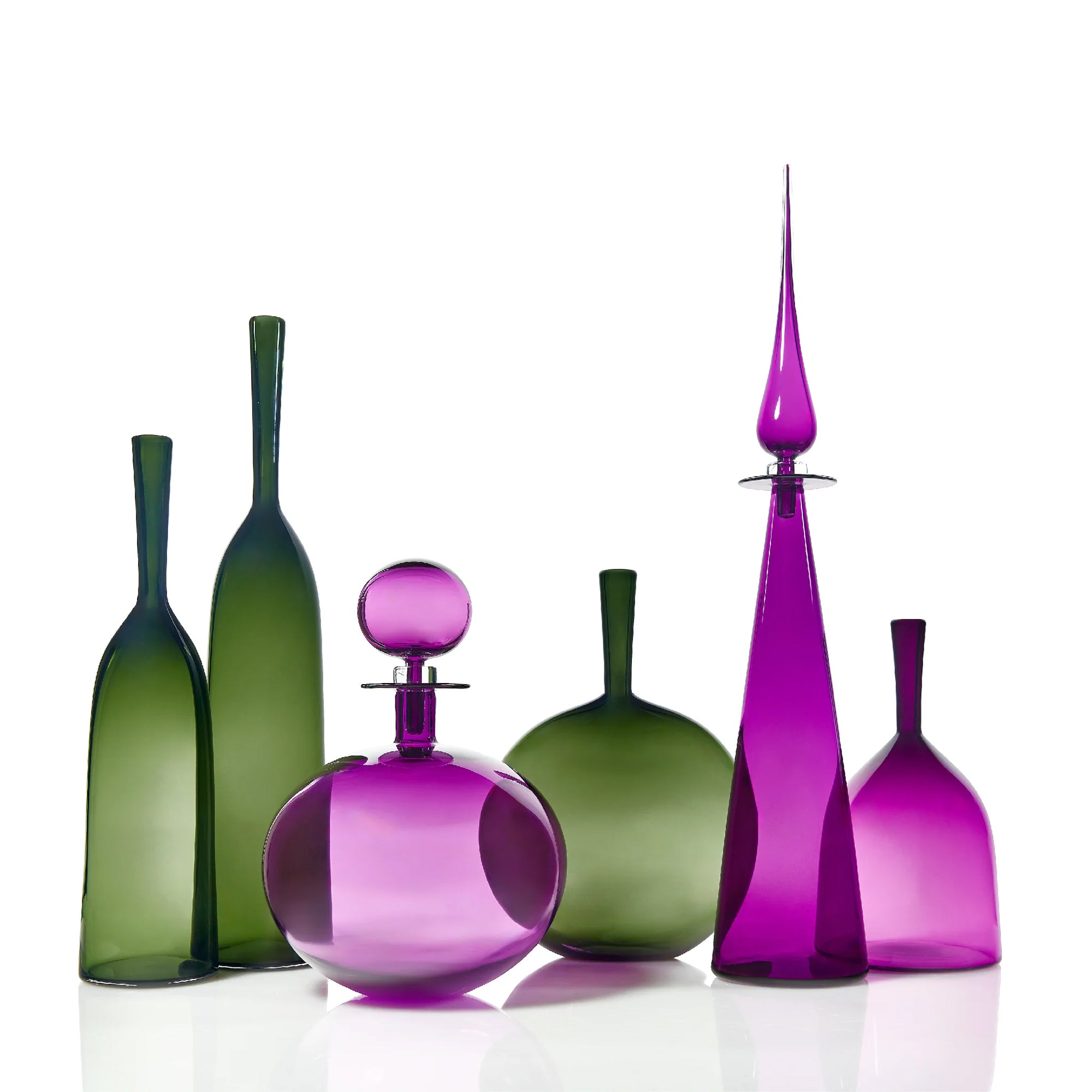 Joe Cariati Flask Angelic Bottle | Modern Glass Art | DSHOP