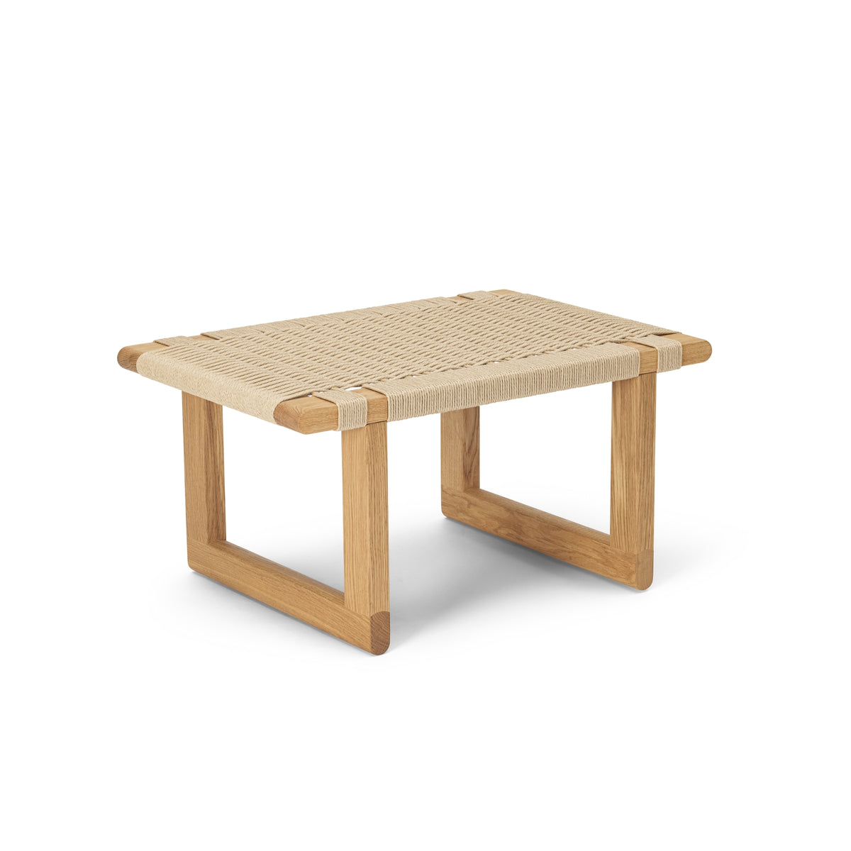 Oak Wood Bench With Paper Chord | DSHOP