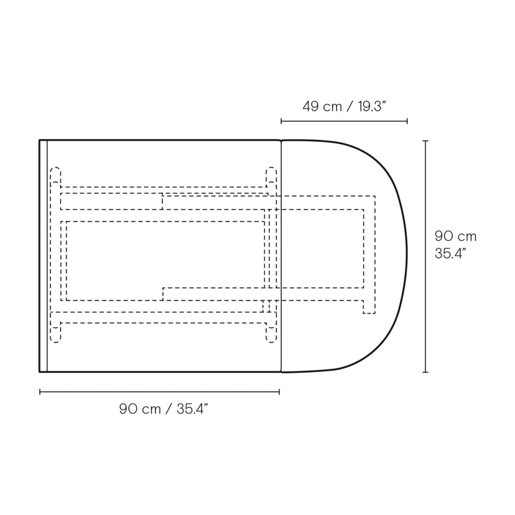 CH002 Table Dimensions - DSHOP