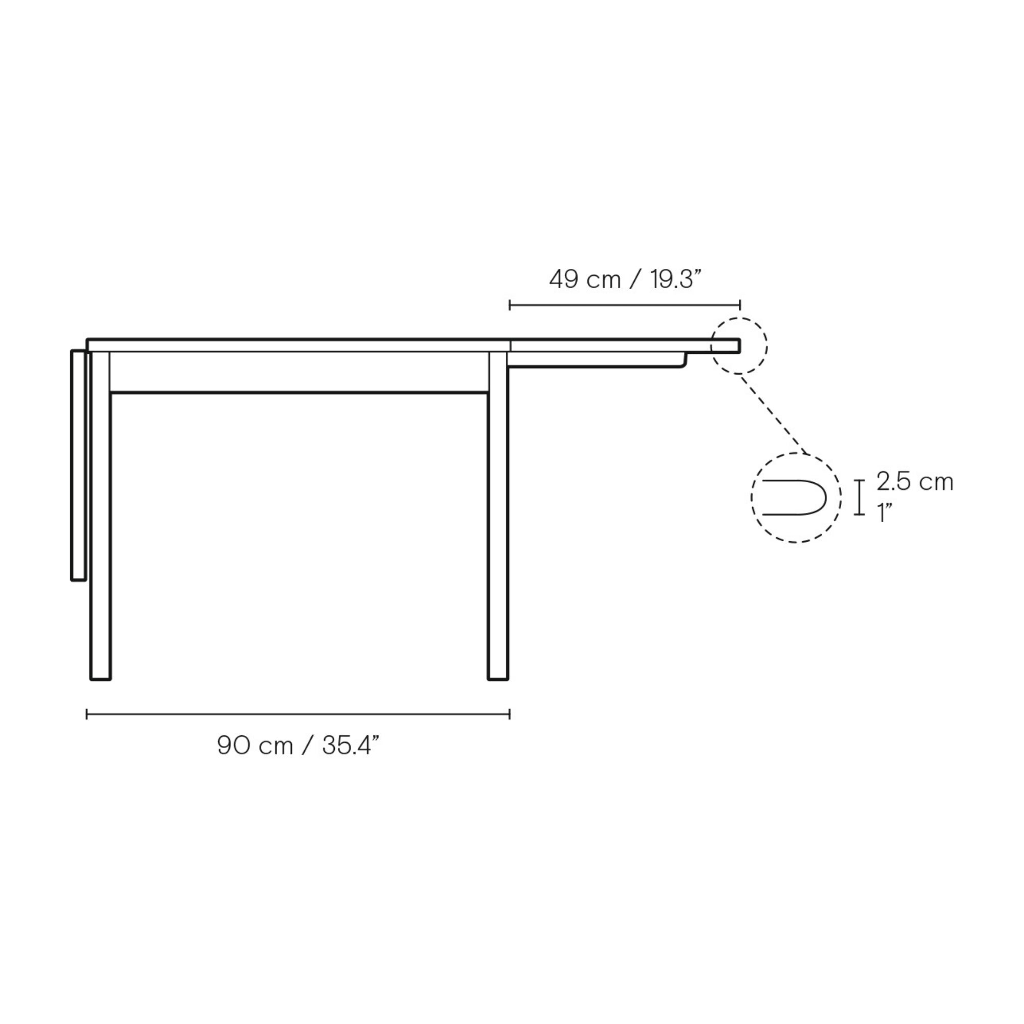 Carl Hansen & Son CH002 Dining Table Dimensions - DSHOP