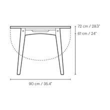 CH002 Dining Table Dimensions - DSHOP