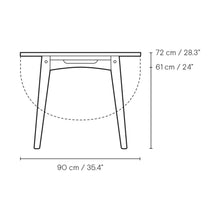 CH006 Dining Table Dimensions