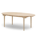 Oval Oak Soap Dining Table | DSHOP