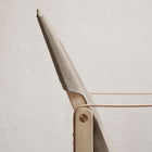 Canvas and Wood Armchair