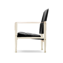 Black & Tan Leather Armchair