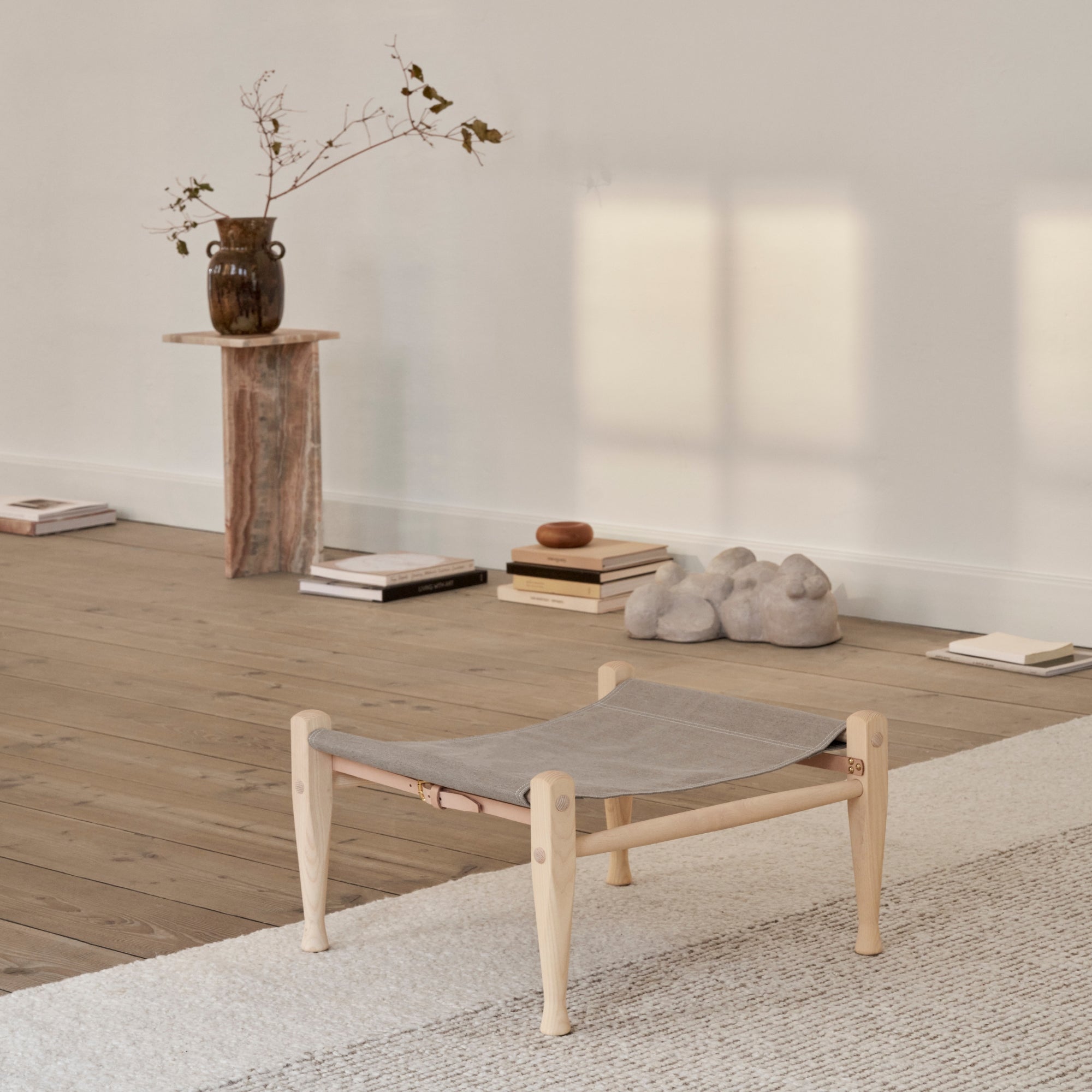 Carl Hansen & Son Safari Footstool