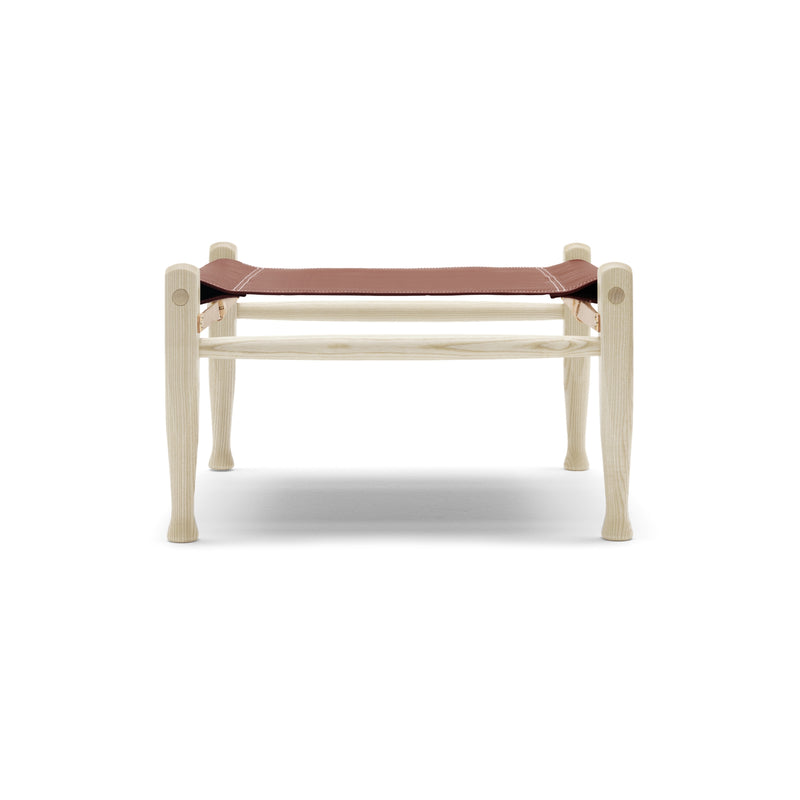 KK97170 Safari Footstool - Brown Leather