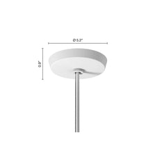 Cirque Pendant Light - Canopy Measurement