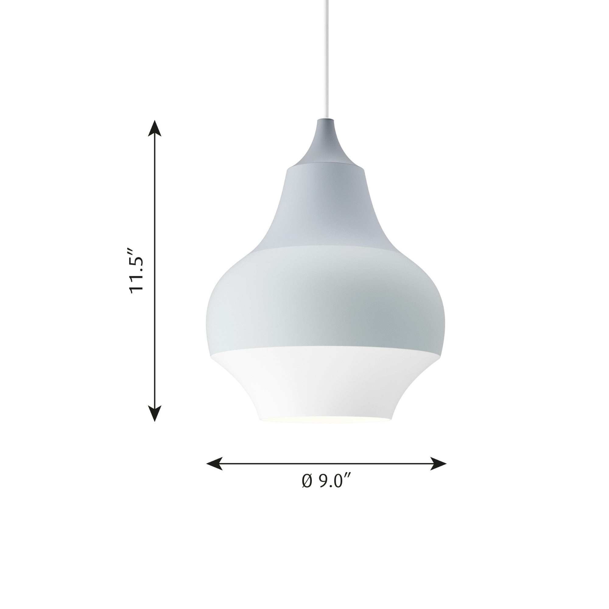 Cirque Pendant Light - Medium 
 Dimensions