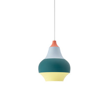 Cirque Pendant Light - Red Top/Small