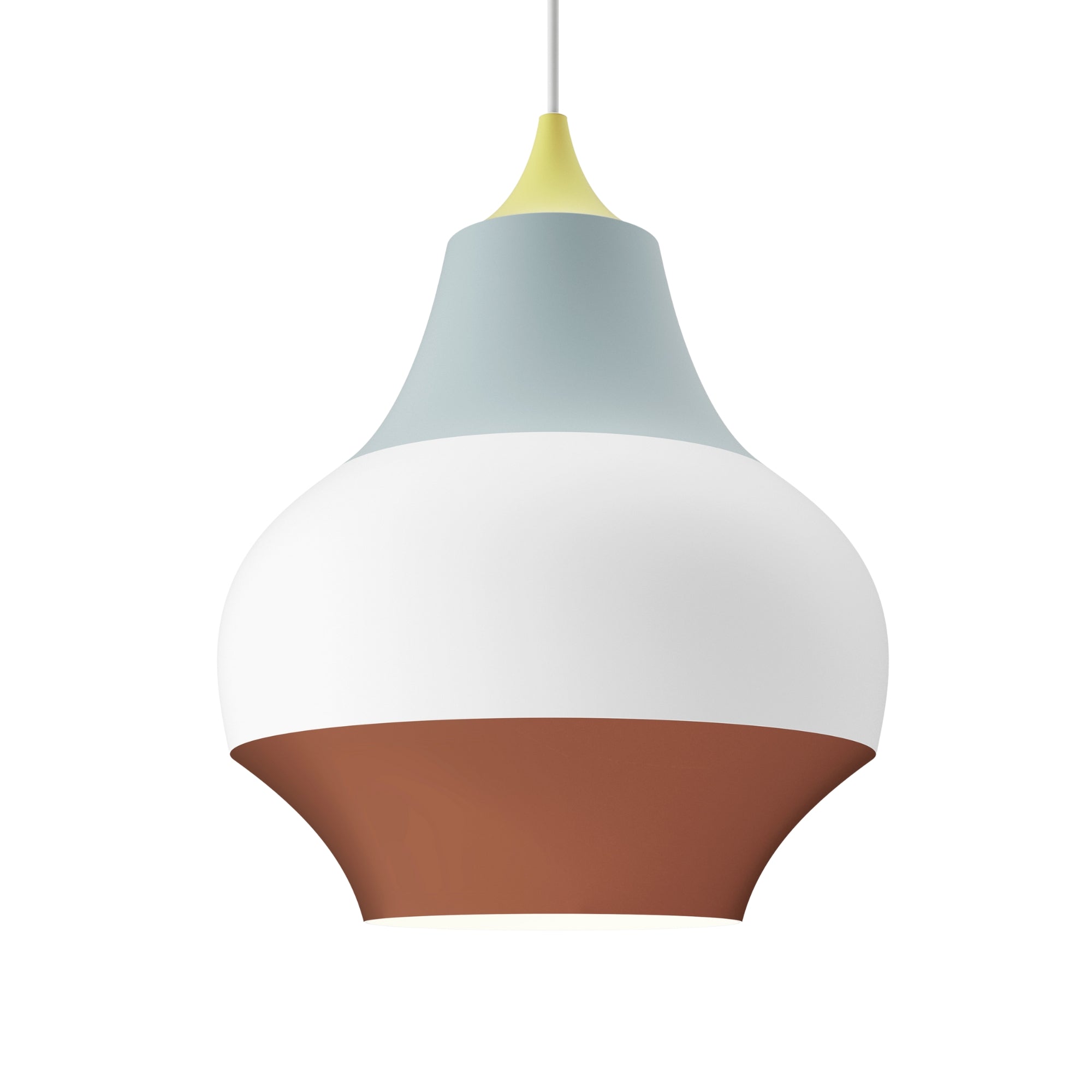Cirque Pendant Light - Yellow Top/Large