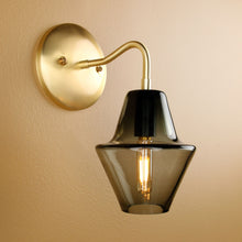 Transitional Glass Sconce 