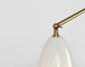 Current Slope Pendant in Brass | DSHOP